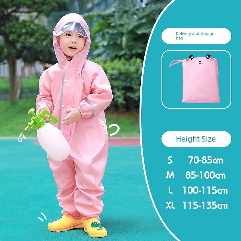 Baby One-Piece Body Dedicated New Kids Raincoat