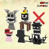 New I Sprunki Figures Building Blocks Dark Horror Sprunki Toy Set Simon Wenda Figure Construction Toy Xmas Easter Gift