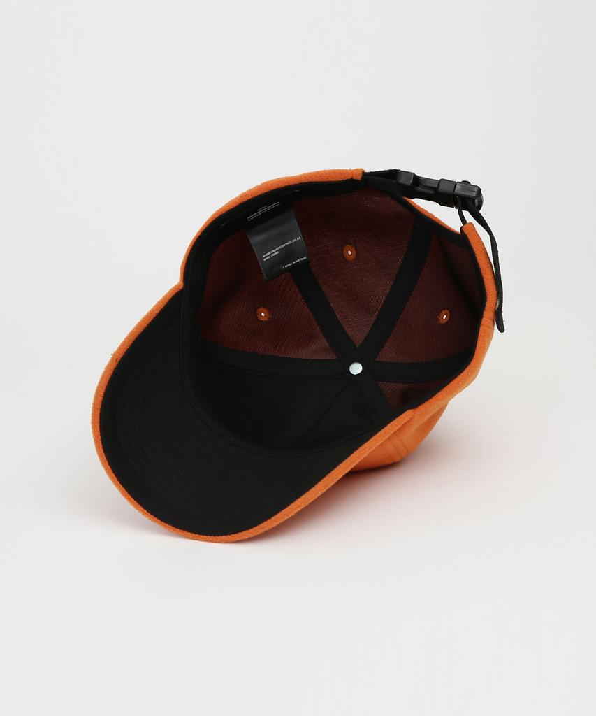 Eondeokeonteulol Winter Fleece Ball Cap U Logo / Polar Fleece / Sunny Orange