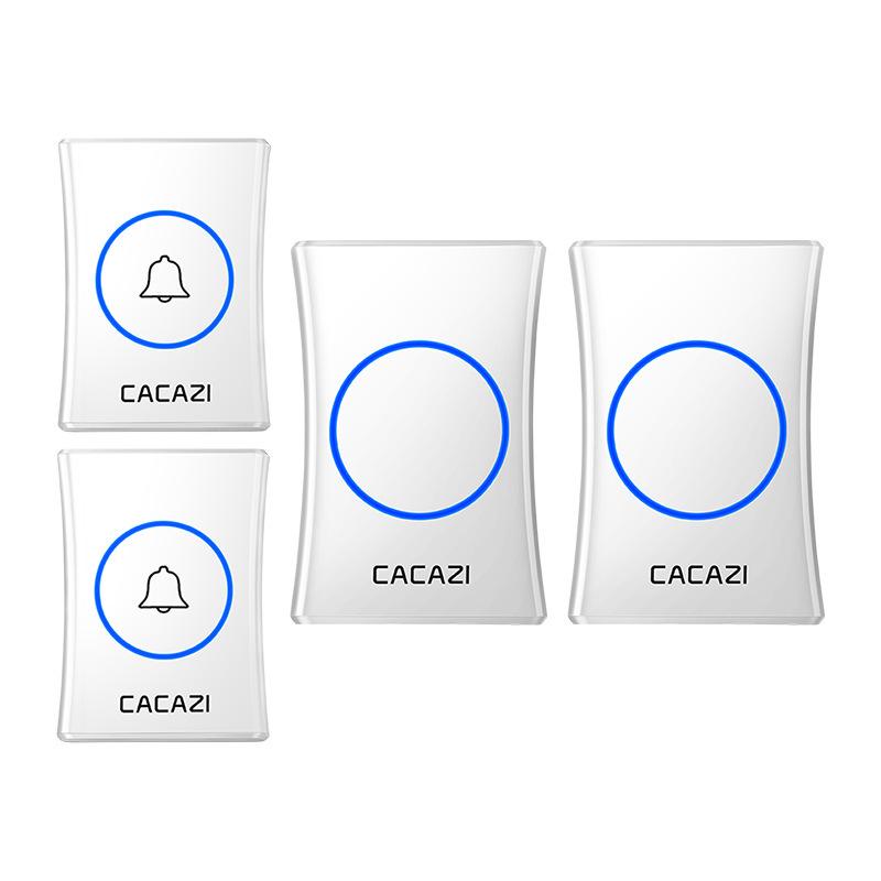 Long-Range Smart Wireless Doorbell with Music, Flashing Lights & Elderly Call Button