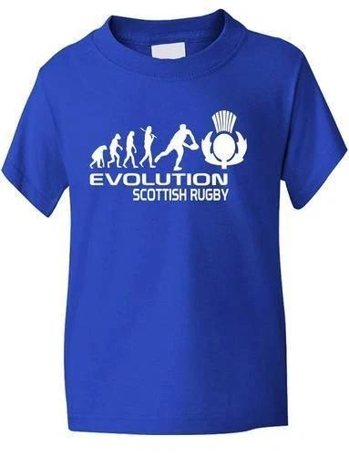 

Evolution of Scottish Rugby Kids Boys Girls T-Shirt Birthday Gift Age 1-13 2XL