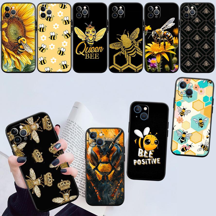 RA3 Art Bees Cartoon New High-End Shell Phone Case for Redmi Note 8 9 Pro Max 9S 9T 9C NFC 8T 8A 10A A4