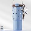 Denim Series Insulated Straw Water Bottle