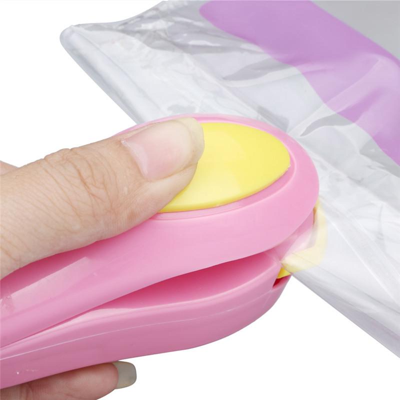Portable Handheld Mini Electric Heat Sealing Machine Impulse Sealer Seal Packing Plastic Bag Clip