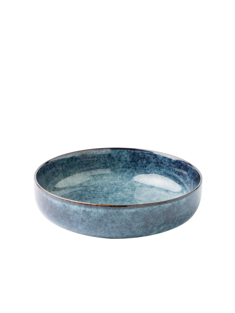 Vintage Ceramic Bowl Salad Bowl Single Nordic Creative Design Dish Bowl Noodle Bowl Home Personalized Best Dish Deep Plate