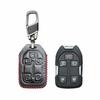 High New Leather Remote Fob Smart Keyless Key Cover Case For Chevy GMC HYQ1AA