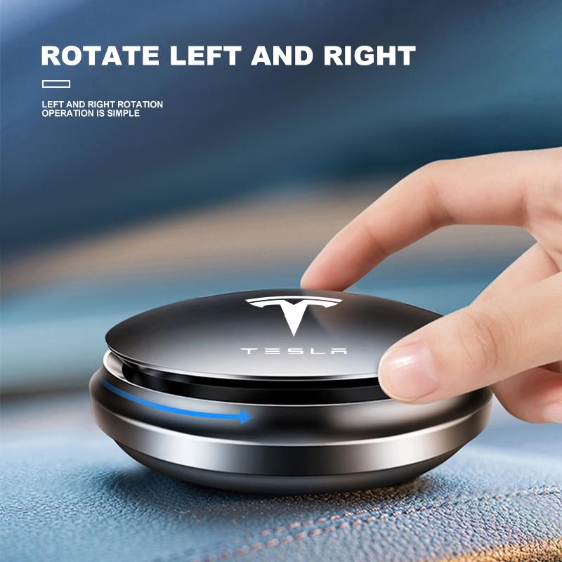 1Pcs Car Interior Air Freshener Air Purifier Perfume Car Accessories For Tesla Model 3 Model S Model X Model Y Roadster Bonina Coil