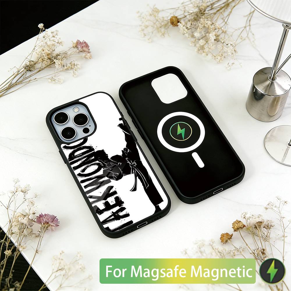 Karate Phone Case For iPhone17,16,15,14,13,12,11 Plus,Pro Magnetic with Magsafe Wireless Charging