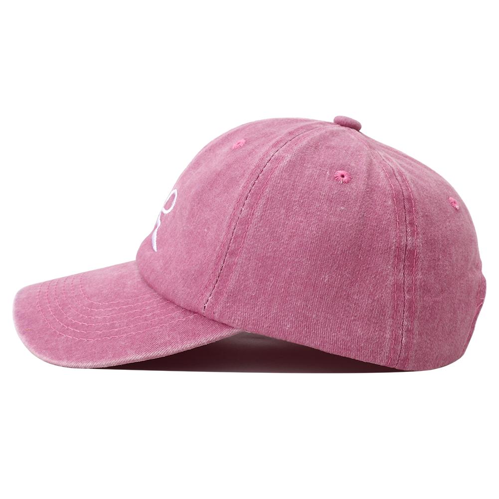 New Designer Korean Style Bowknot Embroidered Baseball Cap Snapback Hat Women Men Vintage Outdoor Streetwear Dad Hats Bone