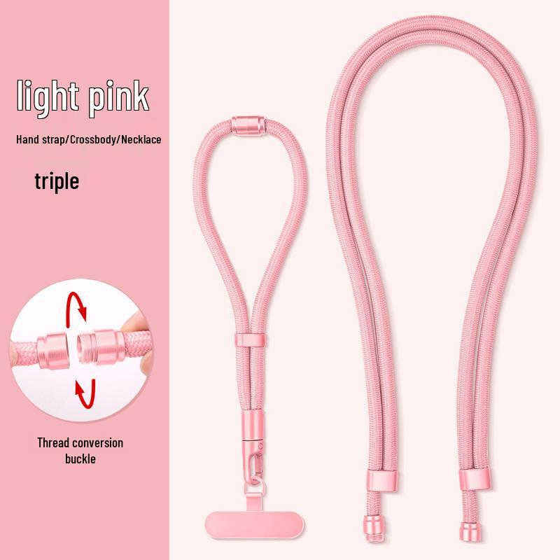 

Adjustable 3-in-1 Lanyard: Crossbody, Neck, & Wrist Strap with Anti-lost Feature