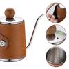 Accuracy Brewing Kaffeekessel Braun Ausgießkessel 12OZ Edelstahl Design Kannen Für Kaffee-Enthusiasten