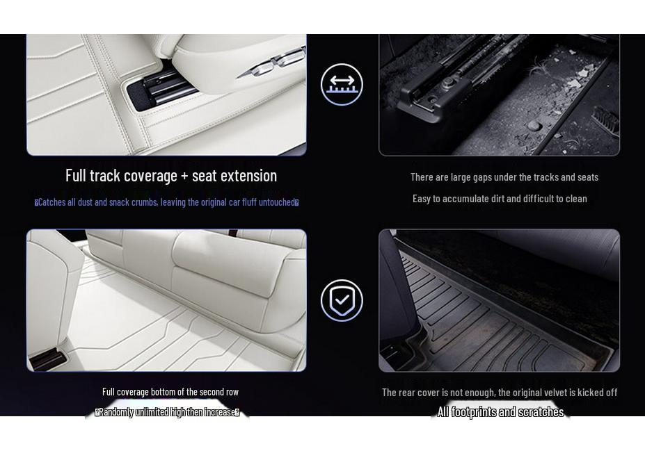 Shangjie Z7/Z7T Full Coverage 2026 Floor & Trunk Mats - Car Interior Decorative Accessories