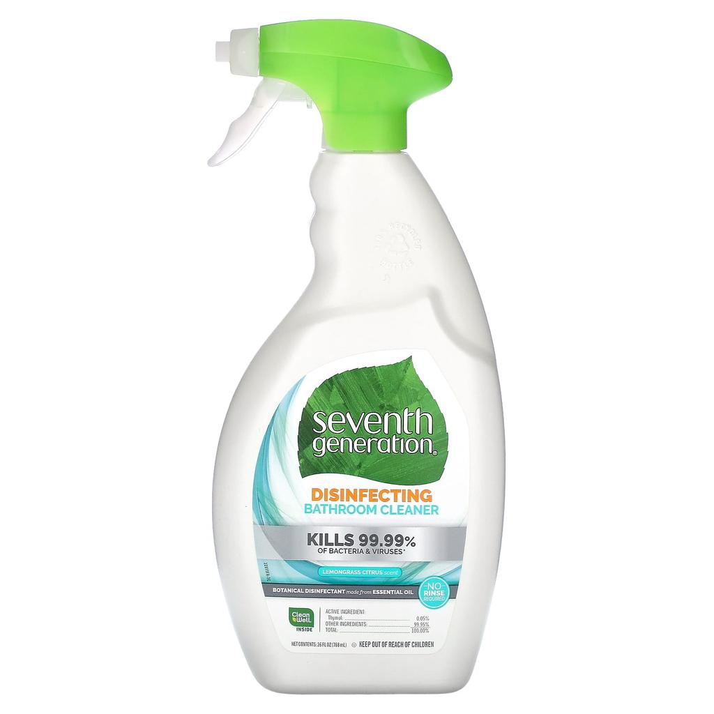 Disinfecting Bathroom Cleaner, Lemongrass Citrus, 768Ml(26Fl Oz)