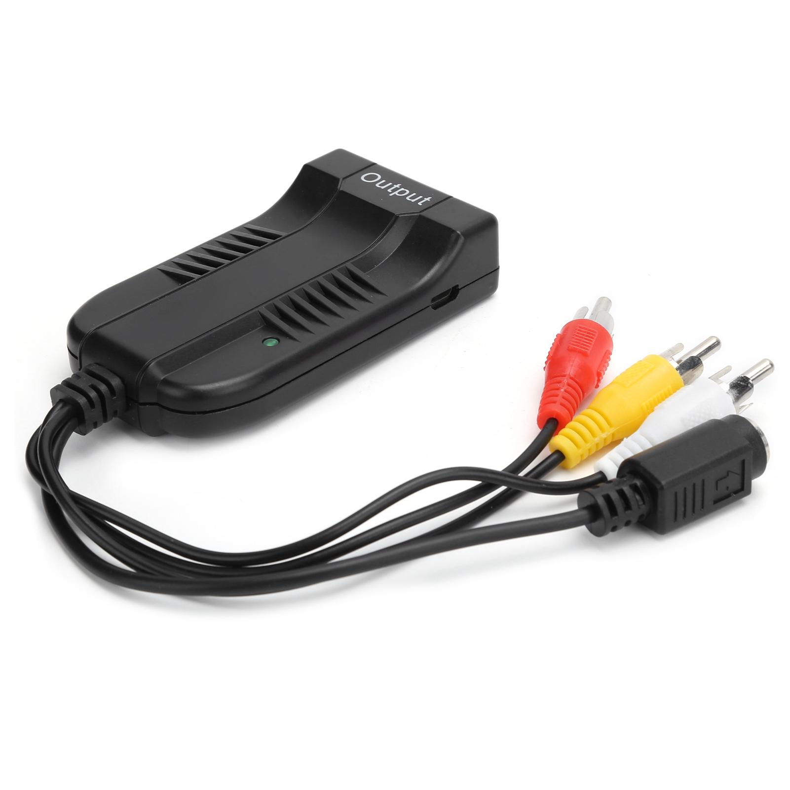 

Адаптер-конвертер Z51B CVBS SVIDEO в HDMI с поддержкой высокого разрешения 720P 1080P Plug and Play