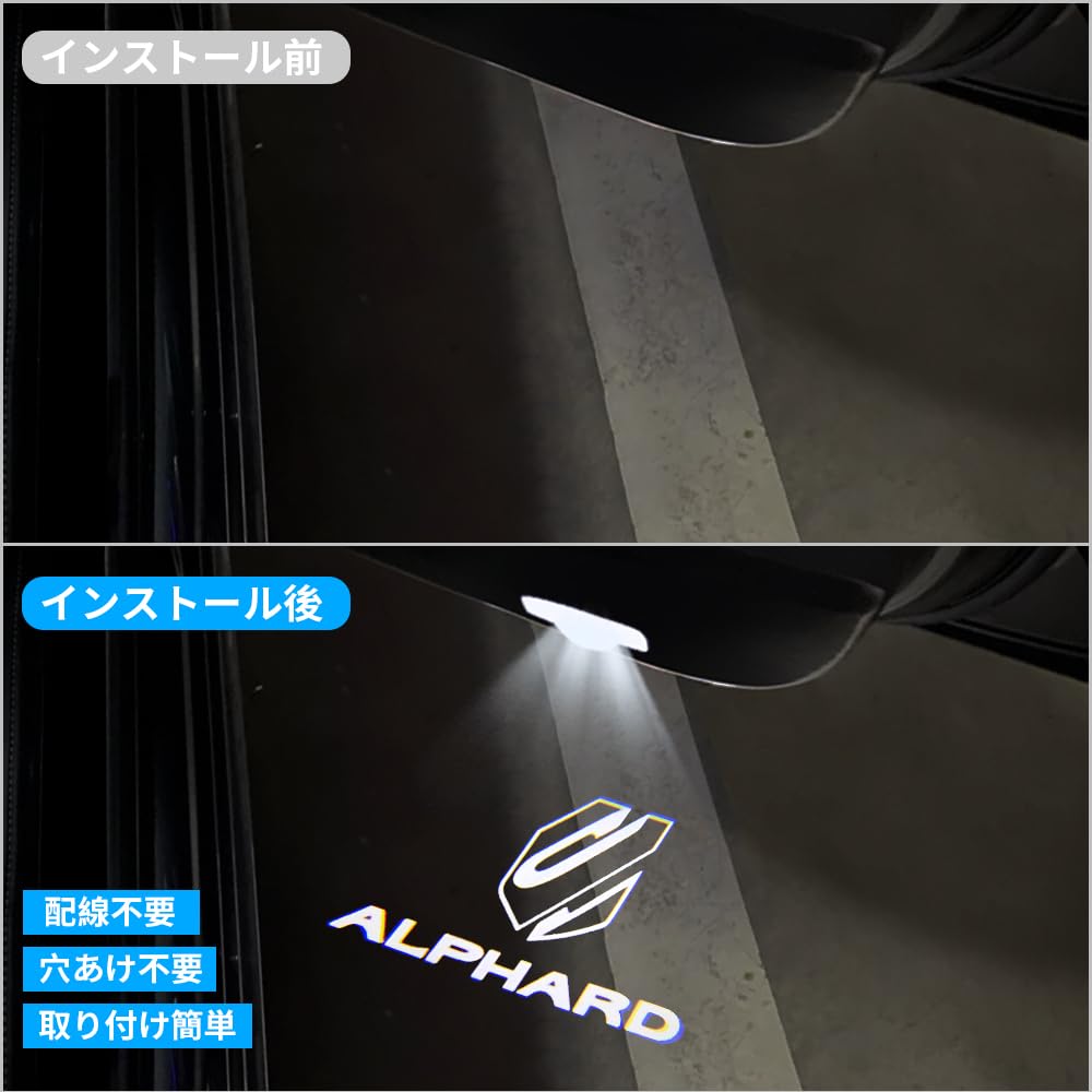 New Alphard 40 Series Vellfire Courtesy Light Car Courtesy Lamp