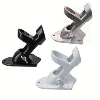 Staffa portabandiera da 1 pezzo, staffa per asta portabandiera per montaggio a parete a 2 posizioni con hardware in acciaio per asta portabandiera da 1"