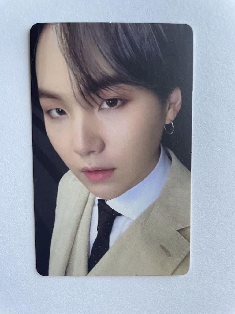 [USED] BTS SUGA Yoongi MAP OF THE SOUL 7 Trading Card Complete Set