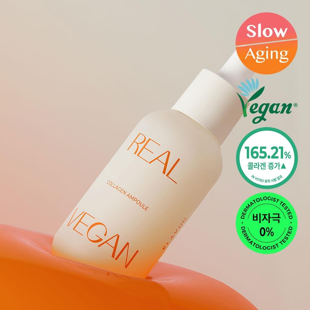 Klavuu Real Vegan Low Molecule Collagen Firming Ampoule 30ml