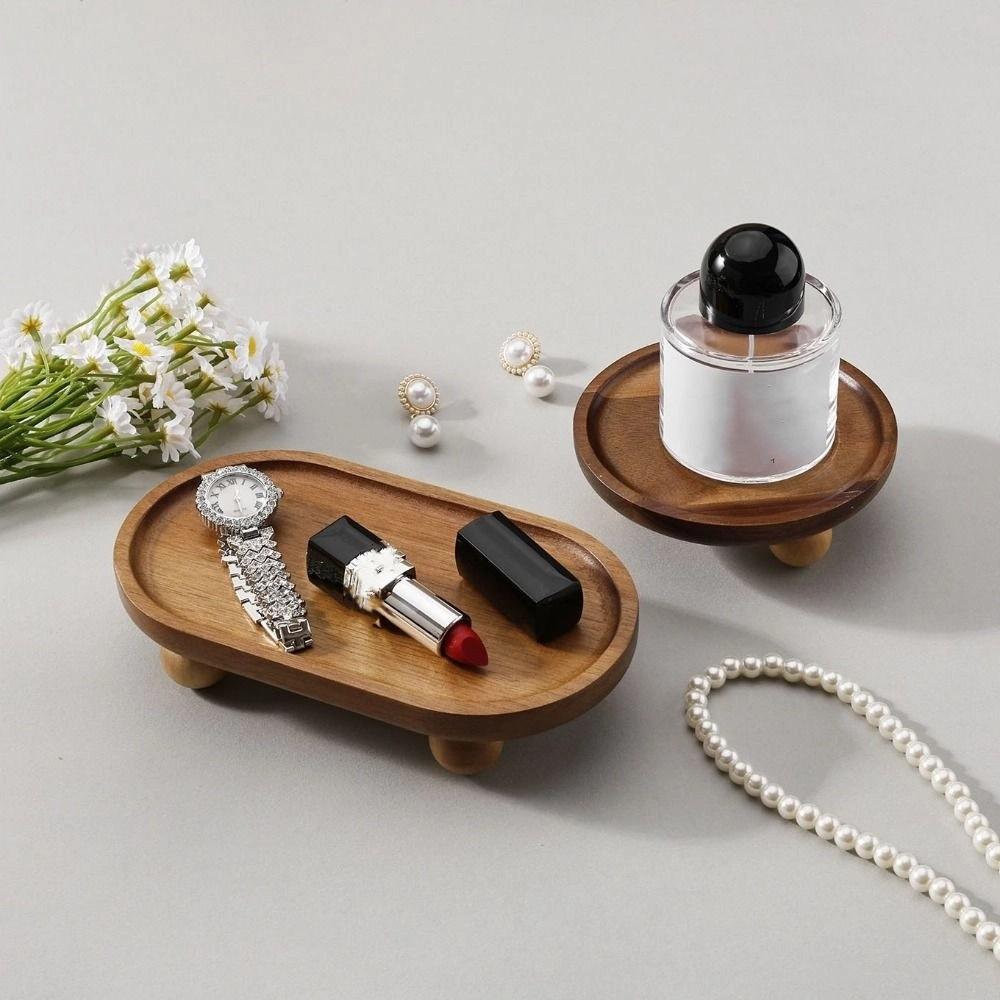 Rings Wooden Jewelry Tray Necklace Jewelry Display Rack Durable Jewelry Display Stand  Ornament
