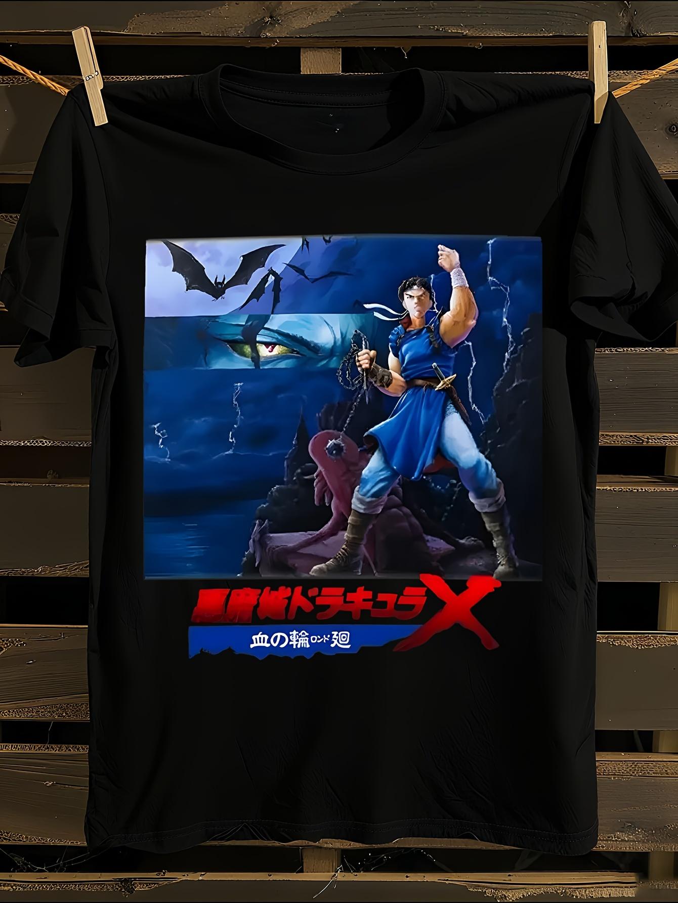 Castlevania Rondo of Blood Retro Gaming T-shirt XXXL