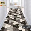 Fashion Modern Living Room Carpet Kitchen Mat Home Entrance Doormat Bedroom Decor Carpets Hallway Black Grey Anti-Slip Floor Mat