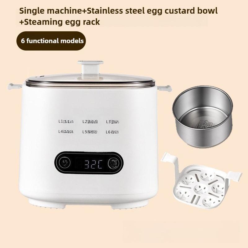 Breakfast Machine Double Layer Multi Functional Home Mini Egg Cooking Machine Smart Electric Egg Cooker
