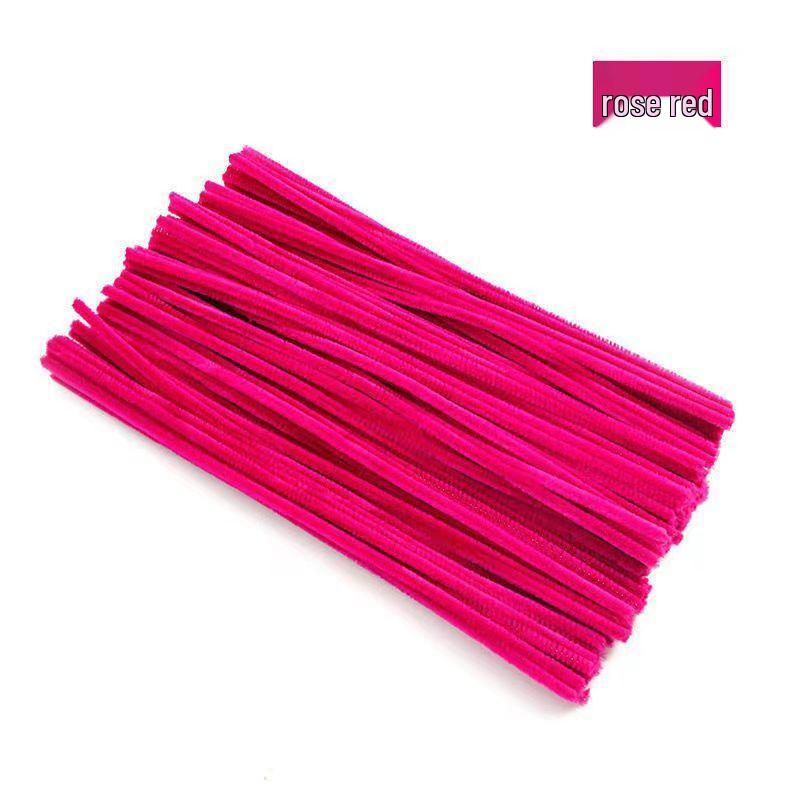 Colorful Chenille Pipe Cleaners for Kids' Craft & Educational Toys