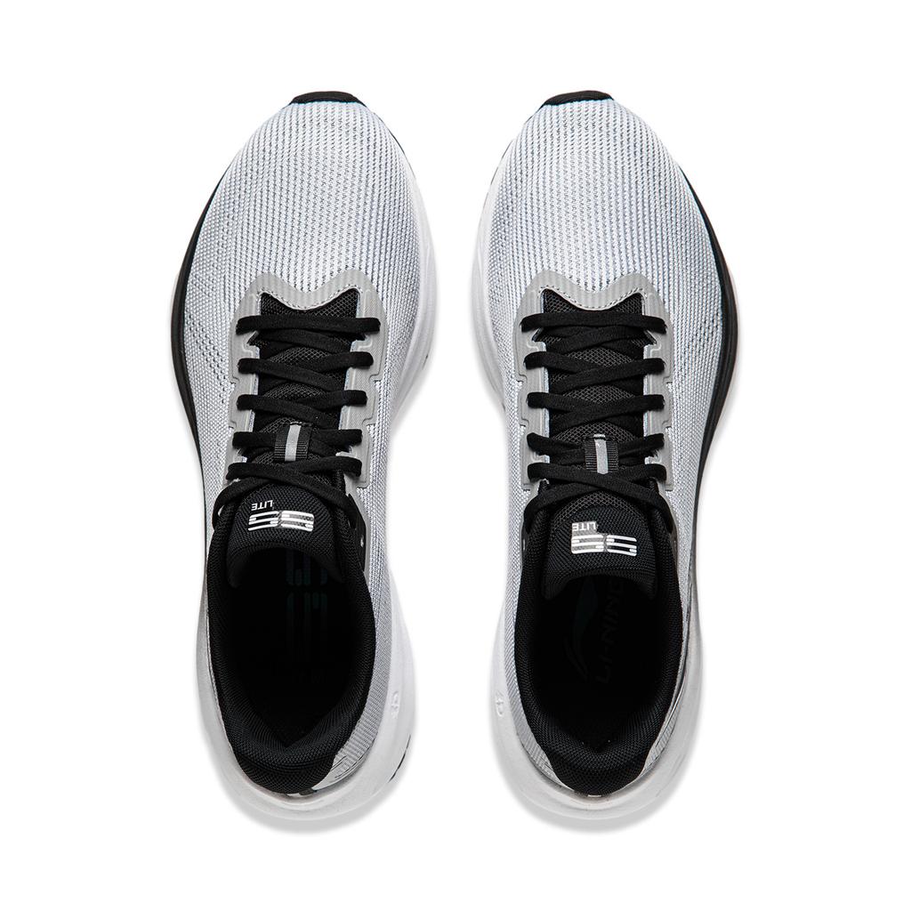 Li Ning Wu Yue 2.0 Lightweight High Resilience Running Shoes Men Sneakers Mist-Gray ARSU009-2