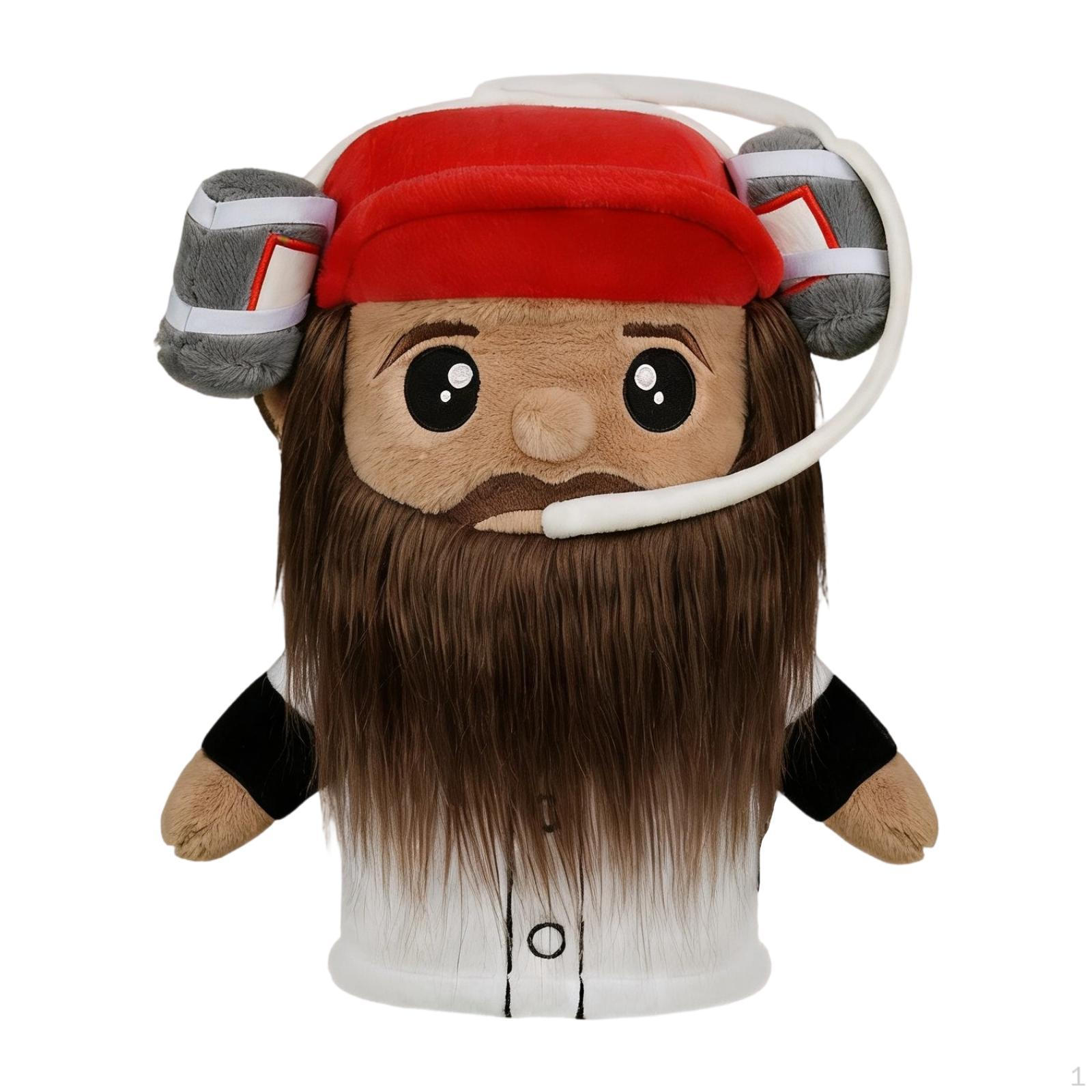 

Doll Driver Head Cover Cute Scratch Resistant Protector Golfer Gift