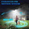300 LED 7000K Solar Lights Outdoor Motion Sensor Lights 360° Wide Angle Security Spot LED Flood Light for Patio Yard Garden
