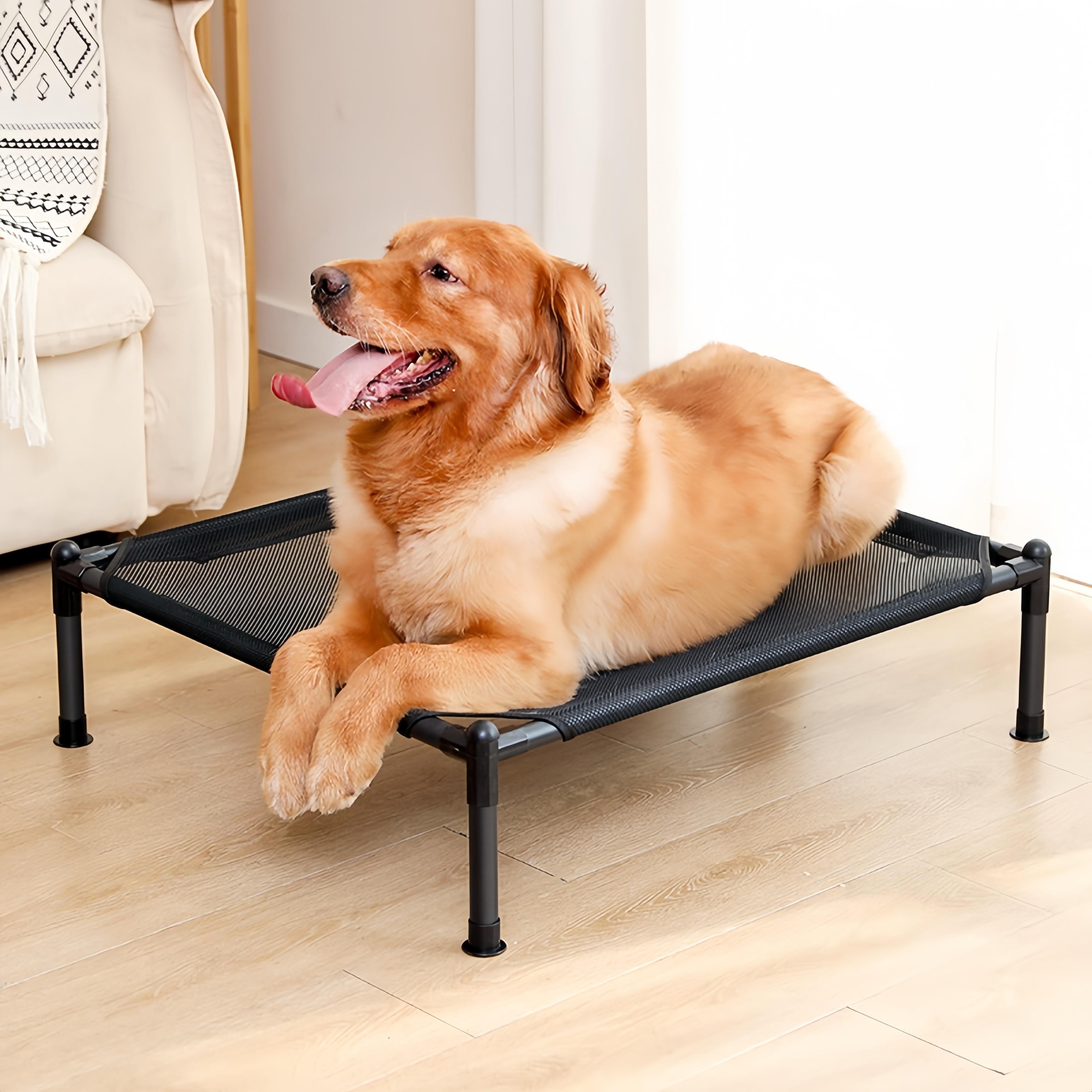 

Pet Dog Cat Elevated Bed Pet Camping Bed Cat Dog House Portable Removable Washable Four Seasons Cats Kennel Puppy Beds Dogs Bed
