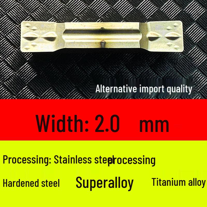 CNC Nut- und Abstechklingen: Edelstahl mggn/mgmn300/400 Einsätze