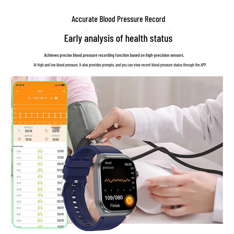 BLEBO ET585 Multi-Sensor Smart Health Watch (CN version)