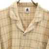 LANVIN 90s Old Check Pattern Room wear L beige pajamas Men's Used