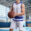 2pcs Set Men Basketball Football Running Sports Suit Sleeveless Vest Shorts Marathon Outdoor Fitness Sweatshirt Sweatpants Kits