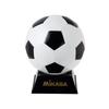 MIKASA Soccer Mascot Ball display (with stand) White/Black PKC2-W/BK