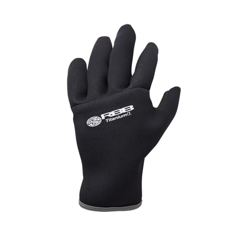 

Soshin RBB Titanium Gloves, Black/White, Size LL, Part Number: 7702
