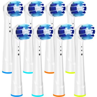 8-teilige Ersatzbürstenköpfe für Oral B Zahnbürstenbürstenköpfe Oral B 7000/Pro 1000/9600/500/3000/8000