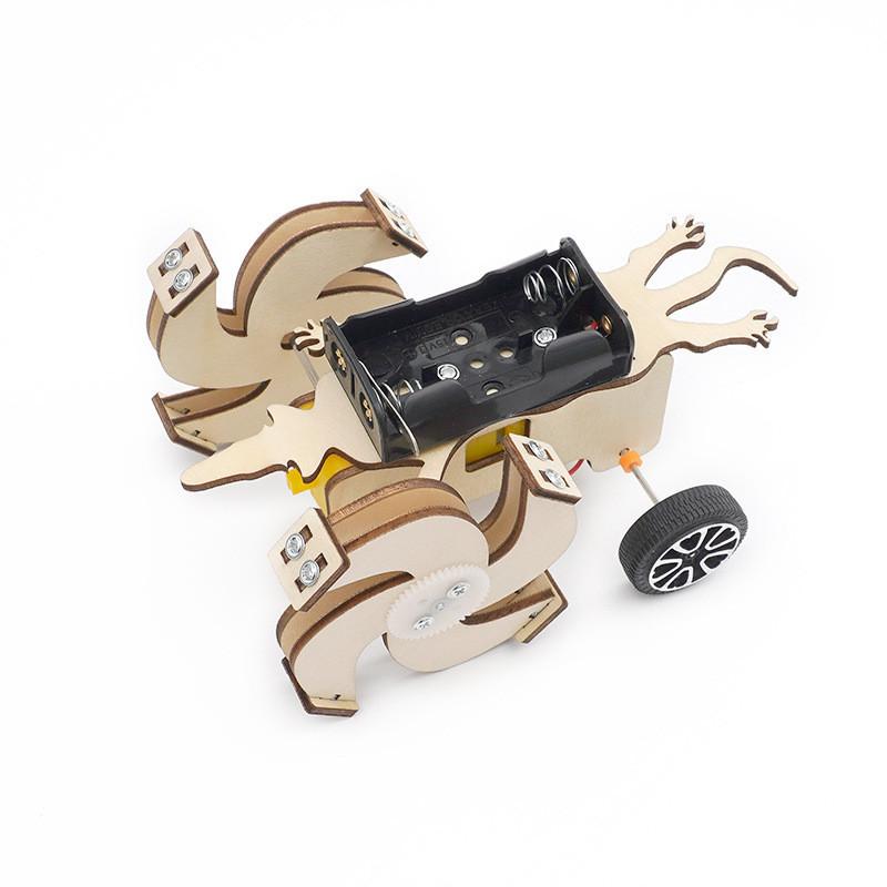 Children s Diy Electric Lizard Science Experiment Educational Toy For Elementary School