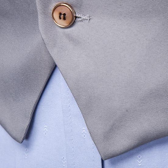 Men Suit Vest Formal Business Style Sleeveless V Neck Slim Fit Cardigan Single-breasted Solid Color Silky Fabric Pockets Groom Wedding Waistcoat