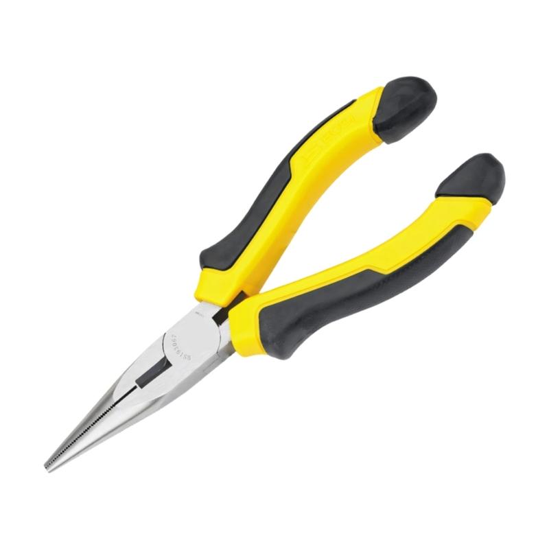 Precisions Metal Jewelry Pliers Tool with Ergonomic Nonslip Grip for DIY Crafts and Small Component Repairs