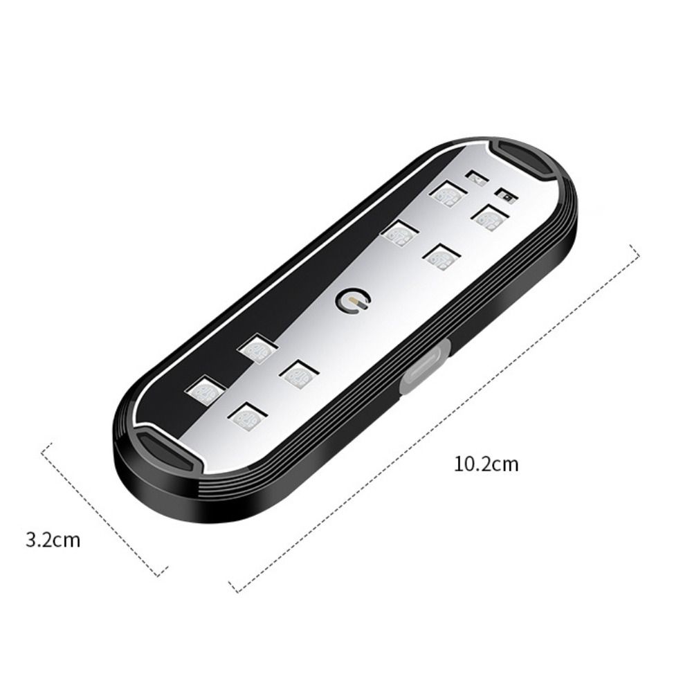 LED Colorful Flashing Interior Ambient Lighting Infrared Sensing Welcome Light Car Door Lights