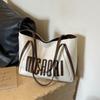 Large Capacity Bag Women's New Casual Letter Shoulder Bag Fashion Tote Bag