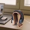 U-Form Holz Kopfhörer Ständer Halter Kleiderbügel Holz Headset Schreibtisch Display Regal Rack