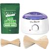 Jesus Pure Green Waxing Warmer Kit for All Skin Types, 200g, 1 Set