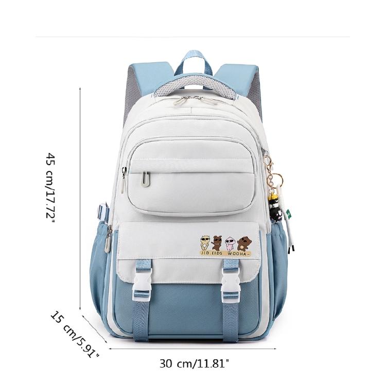 Large Capacity Backpack for Girl Boy Student School Backpack Teenager School Bag