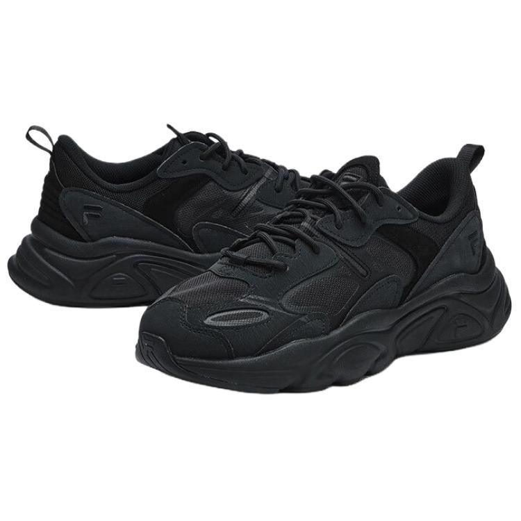 Fila Mars 2 Comfortable Fit Durable Breathable Dad Shoes Men Sneaker Black F52M612175ABK