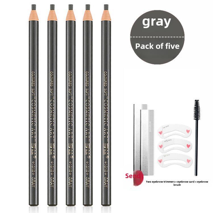 Hens 1818 Waterproof & Sweat-Proof Eyebrow Pencil with Tear-Off Powder