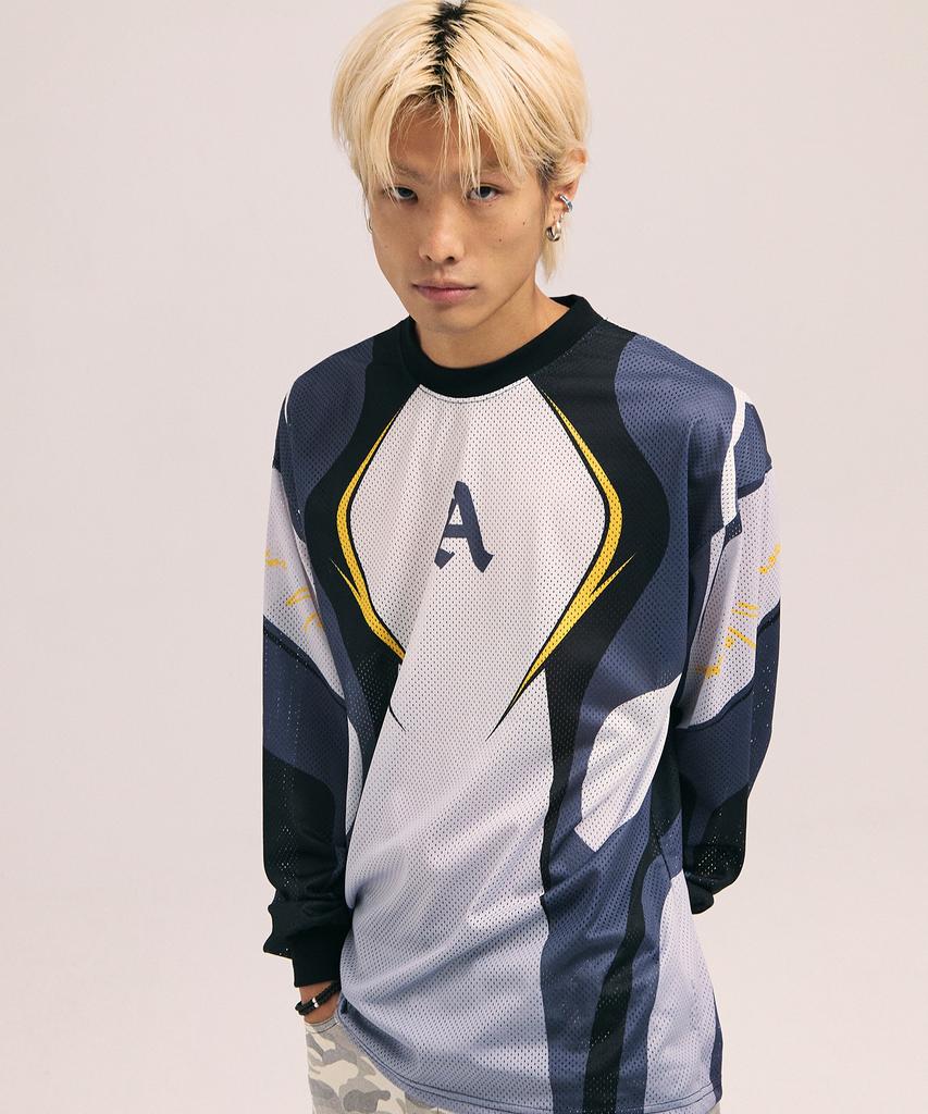 Akesi Speedy Mesh Jersey Long Sleeve - Grey