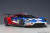 AUTOart 1/18 Scale Scale Model 81912 Ford GT 2019 #68 Le Mans 24 Hours LMGTE Pro Class Blue/White/Red